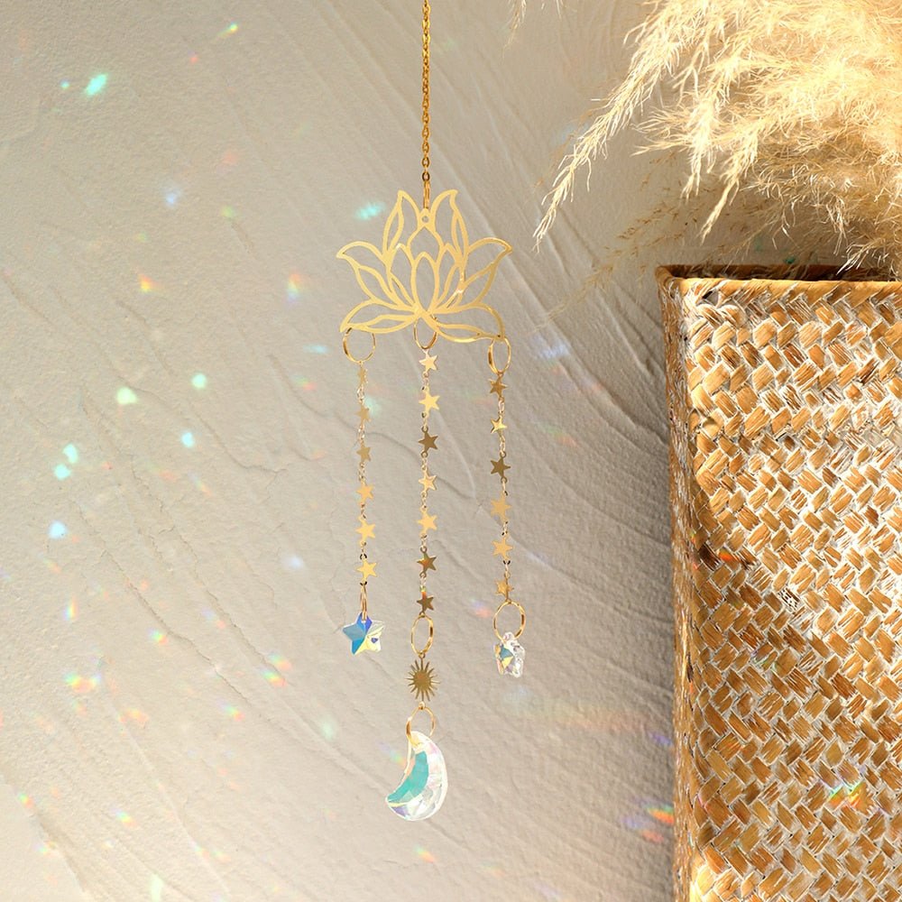Junips | Chakra Crystal Lotus Sun Collector