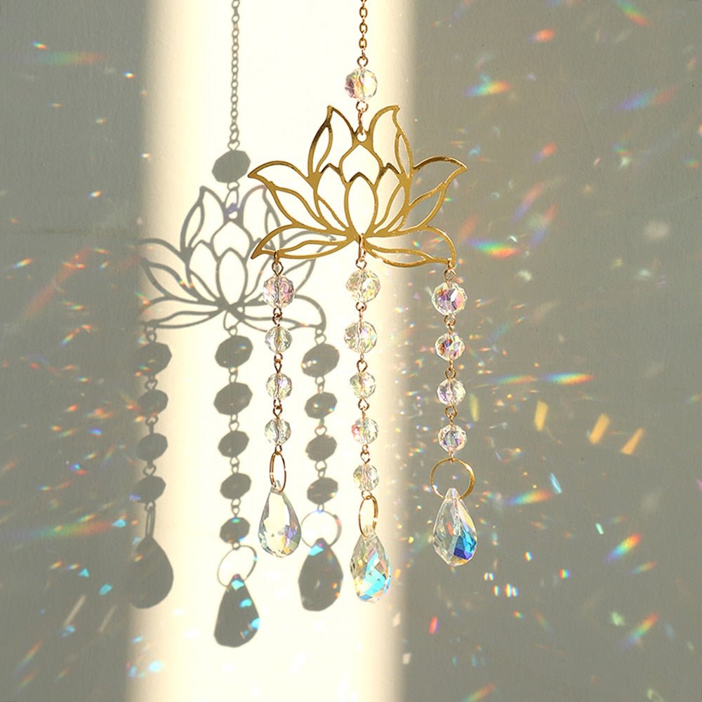 Junips | Chakra Crystal Lotus Sun Collector