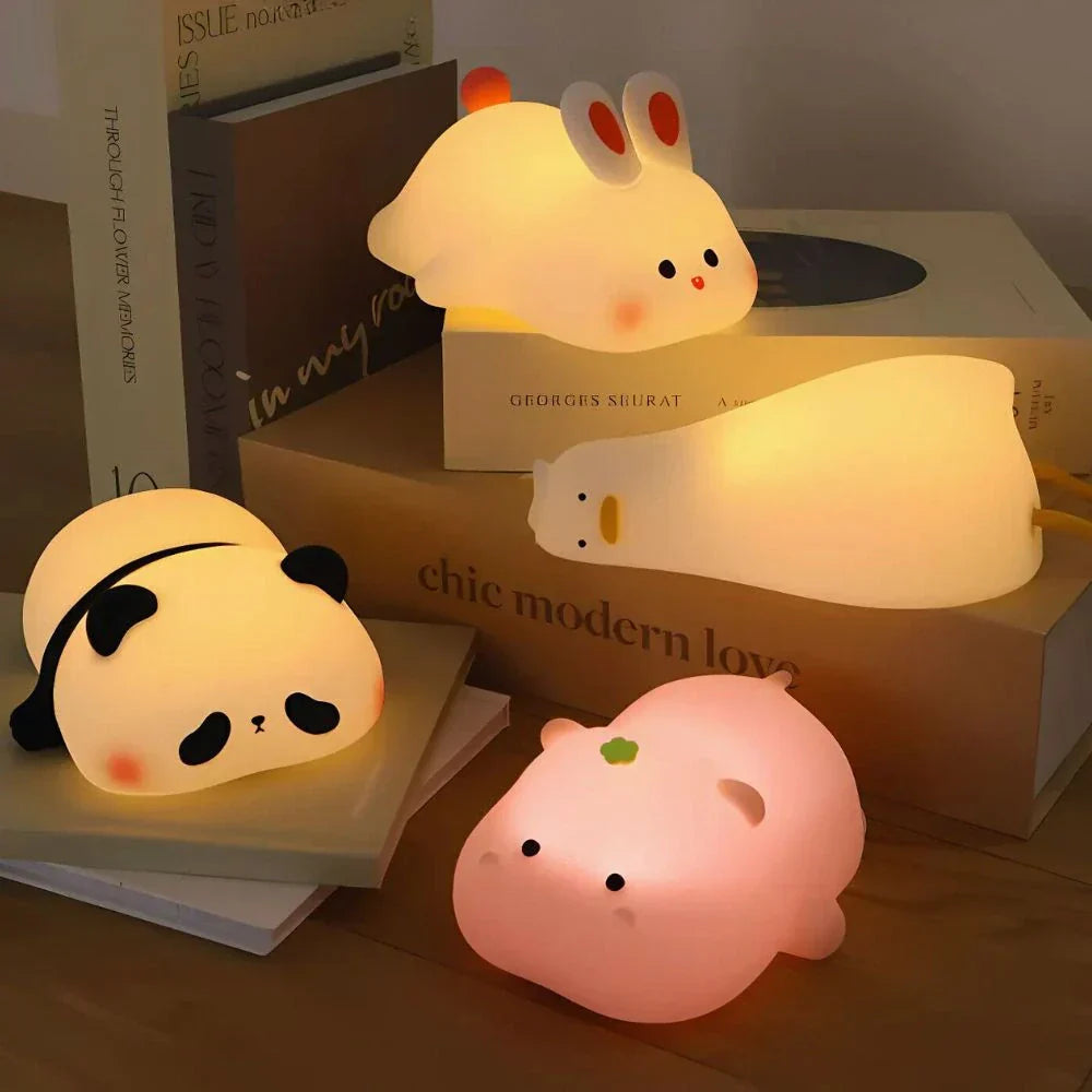 Junips | Cute Animal Silicone Night Light