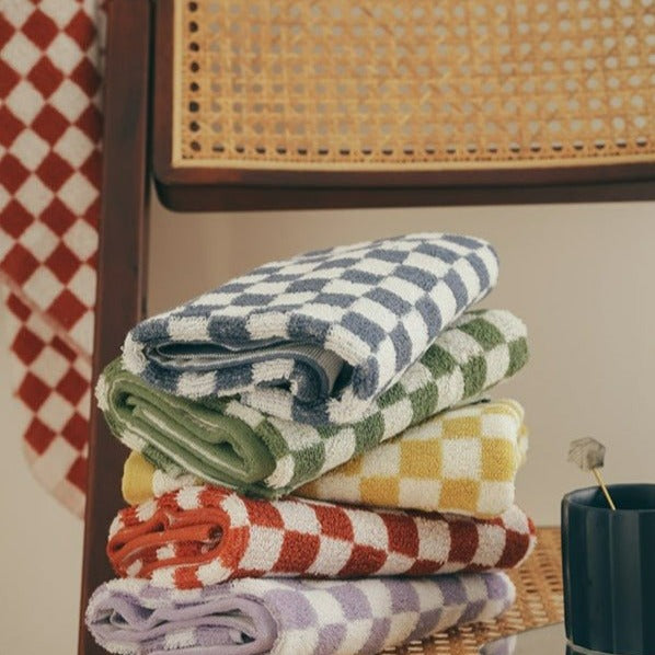Junips | Classic Checkerboard Towel Collection