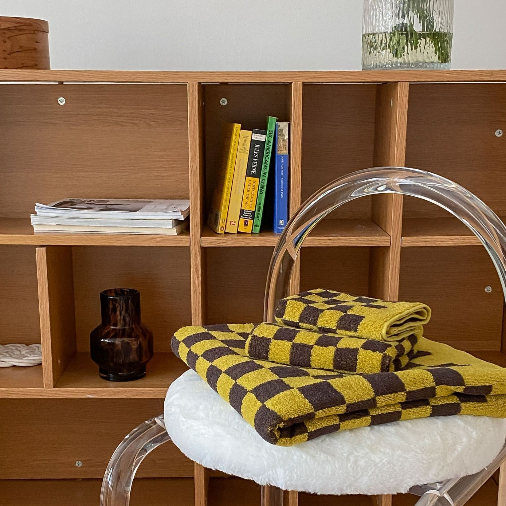 Junips | Checkerboard Plus Towel Collection