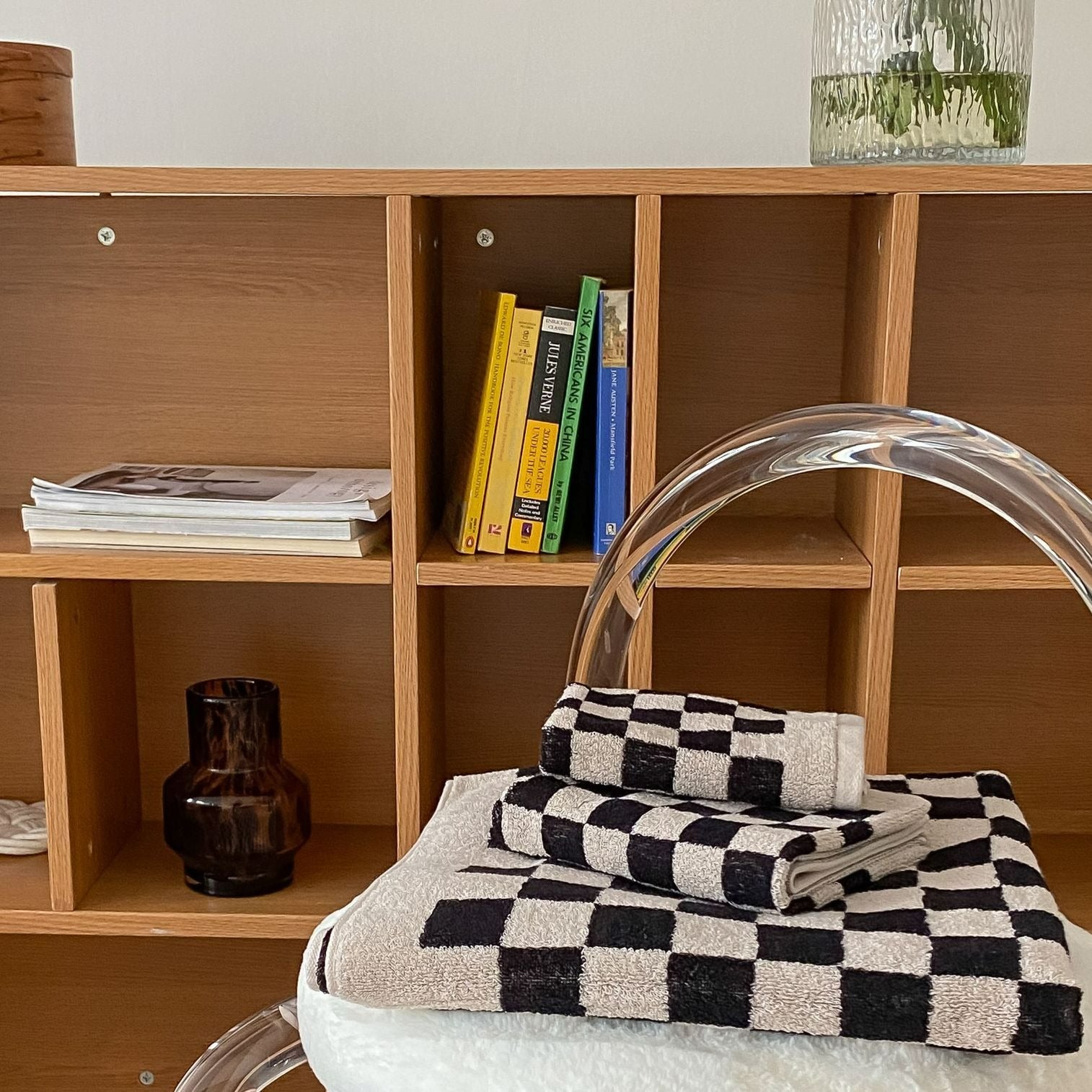 Junips | Checkerboard Plus Towel Collection