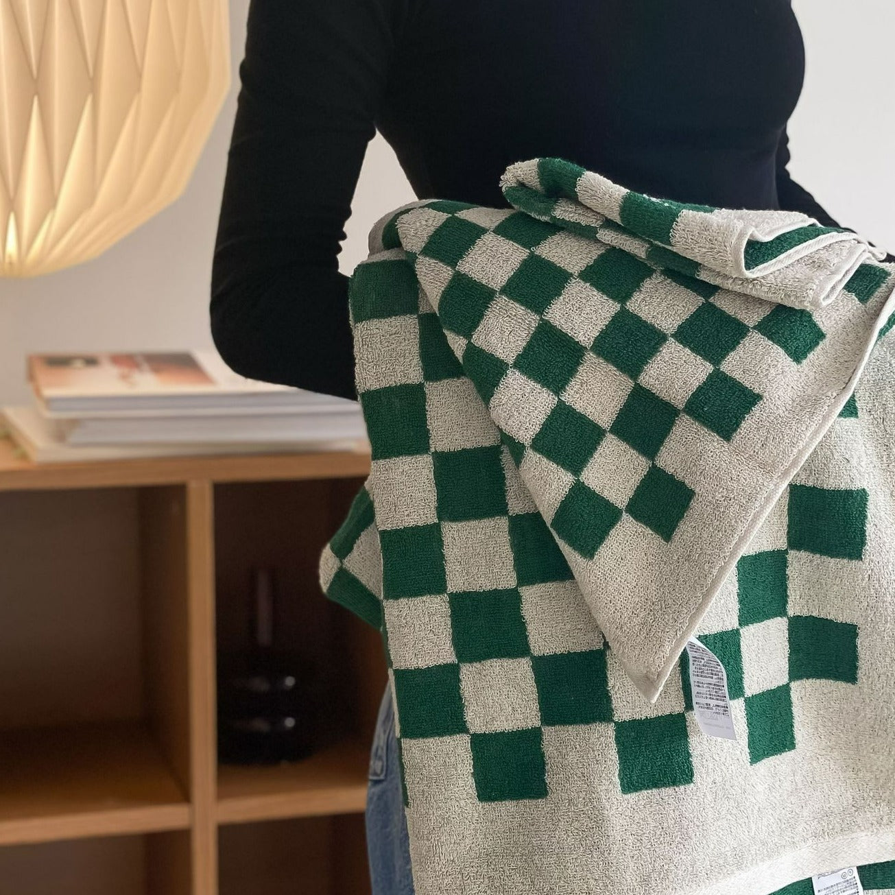 Junips | Checkerboard Plus Towel Collection
