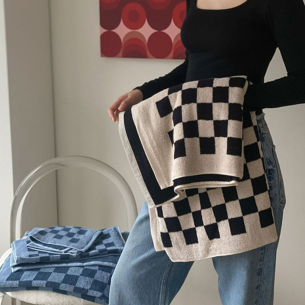 Junips | Checkerboard Plus Towel Collection