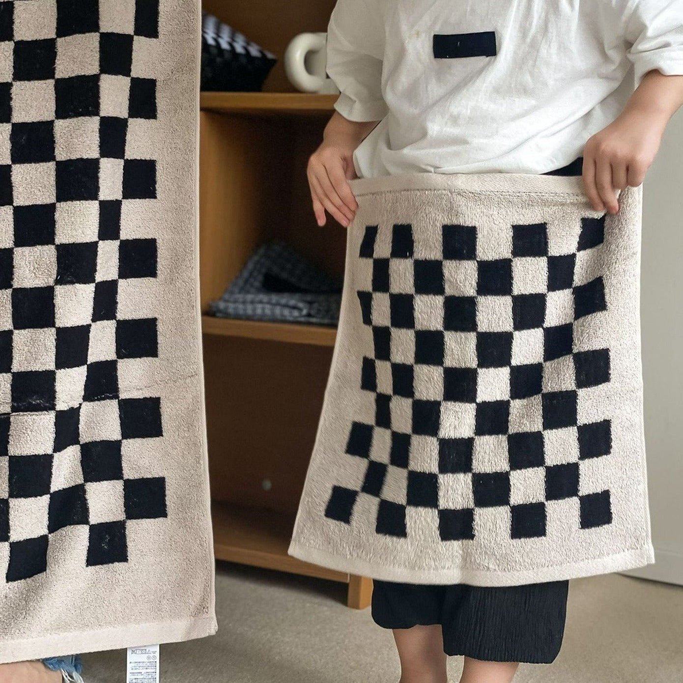 Junips | Checkerboard Plus Towel Collection