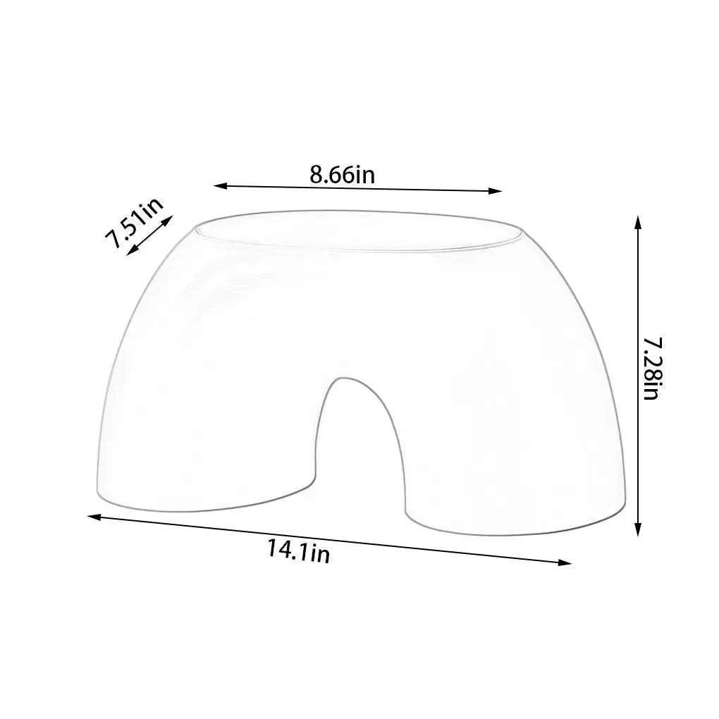 Junips | Children's Plastic Rainbow Shape Stool
