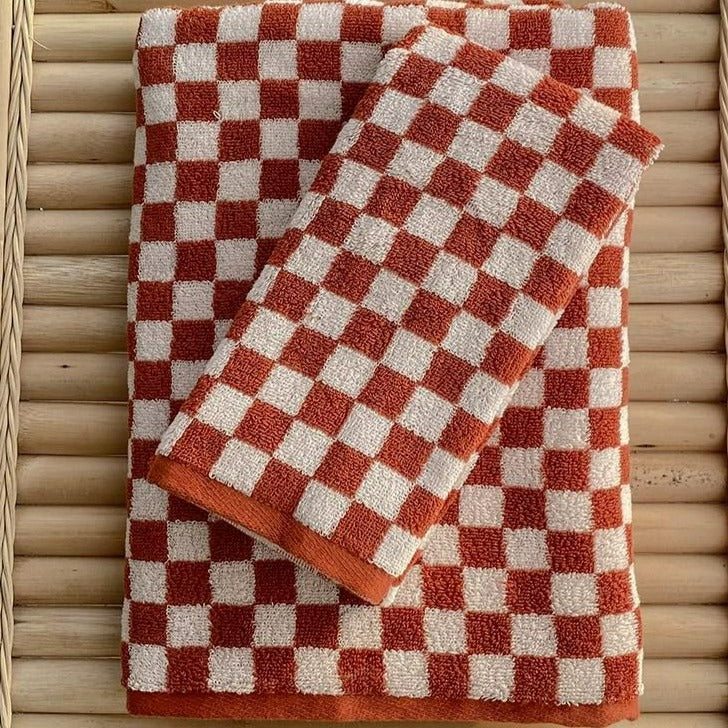 Junips | Classic Checkerboard Towel Collection