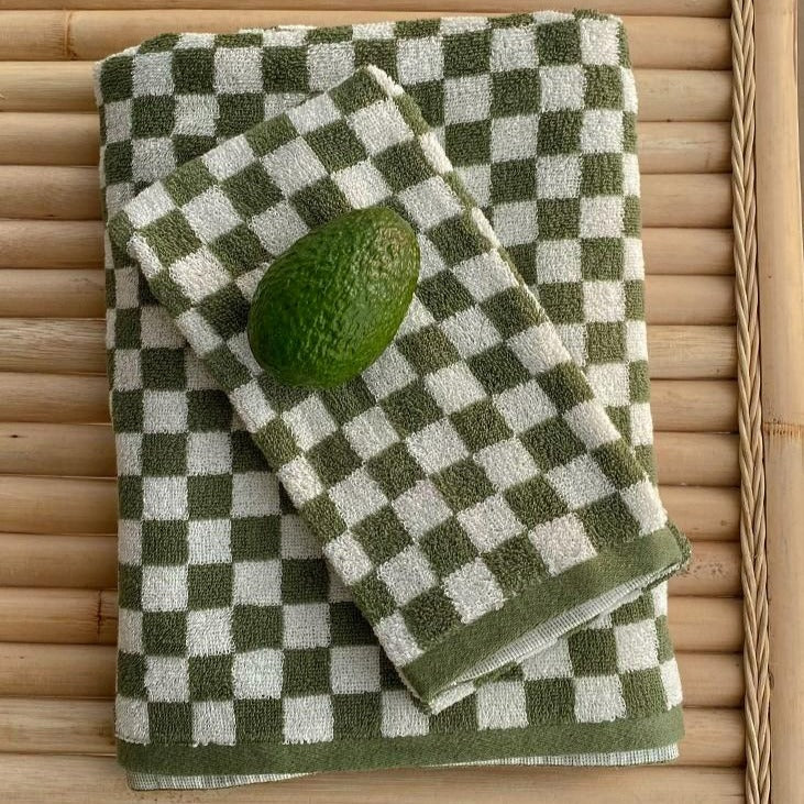 Junips | Classic Checkerboard Towel Collection