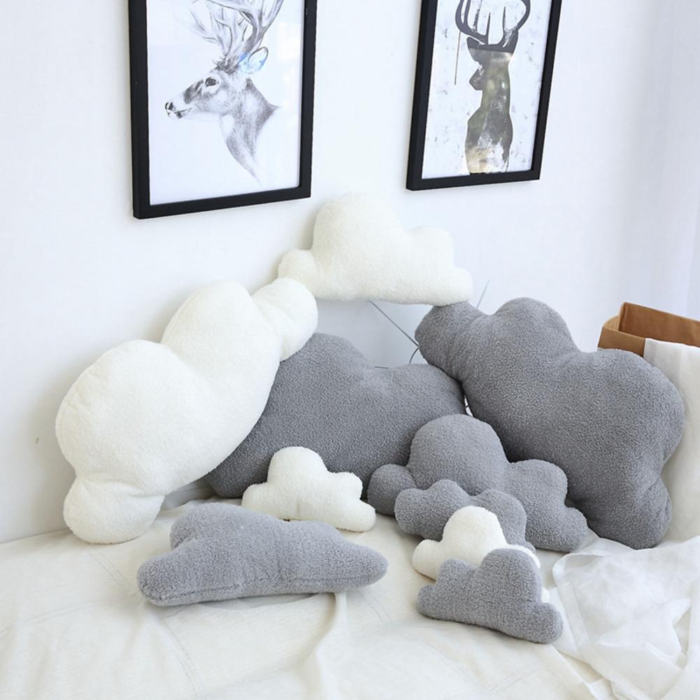 Junips | Cloud Pillow Cushion - Sweet Plush Nap Pillow, Lumbar Support Plush Toy, Sofa Cushion, Home Decorations