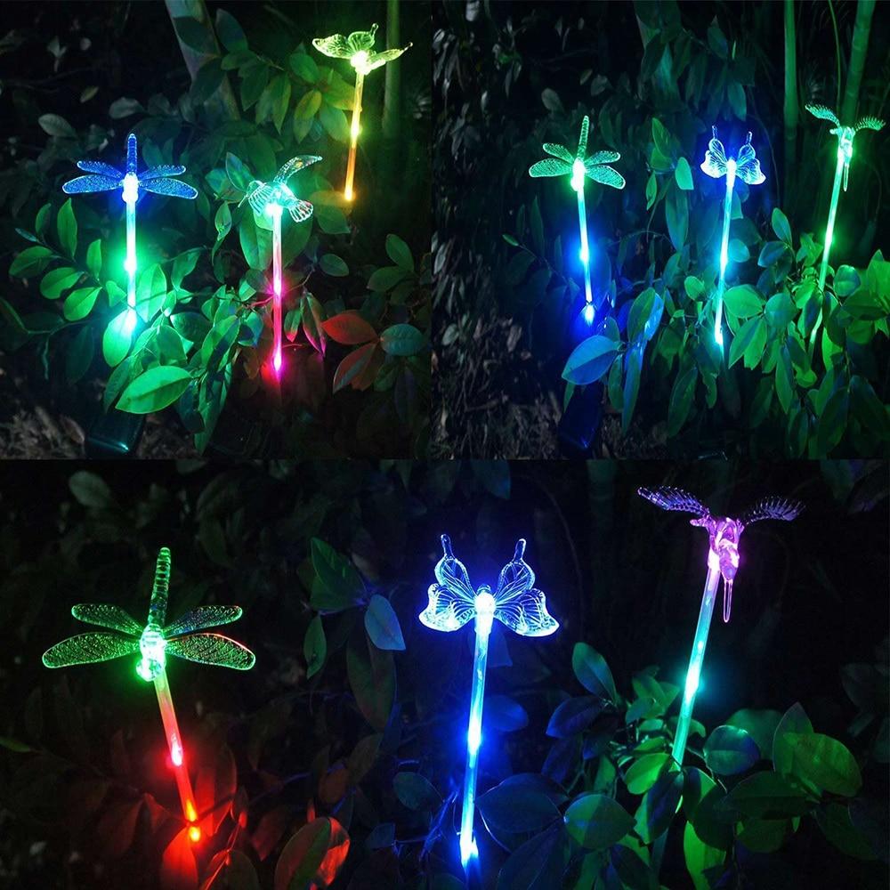 Junips | Solar-LED-Garden Lights "Colorful Flies"