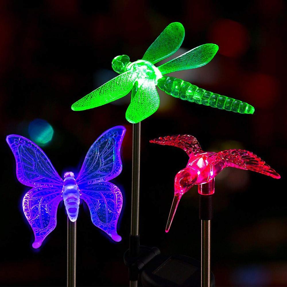Junips | Solar-LED-Garden Lights "Colorful Flies"