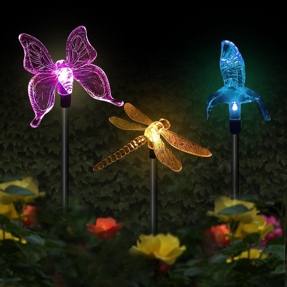 Junips | Solar-LED-Garden Lights "Colorful Flies"