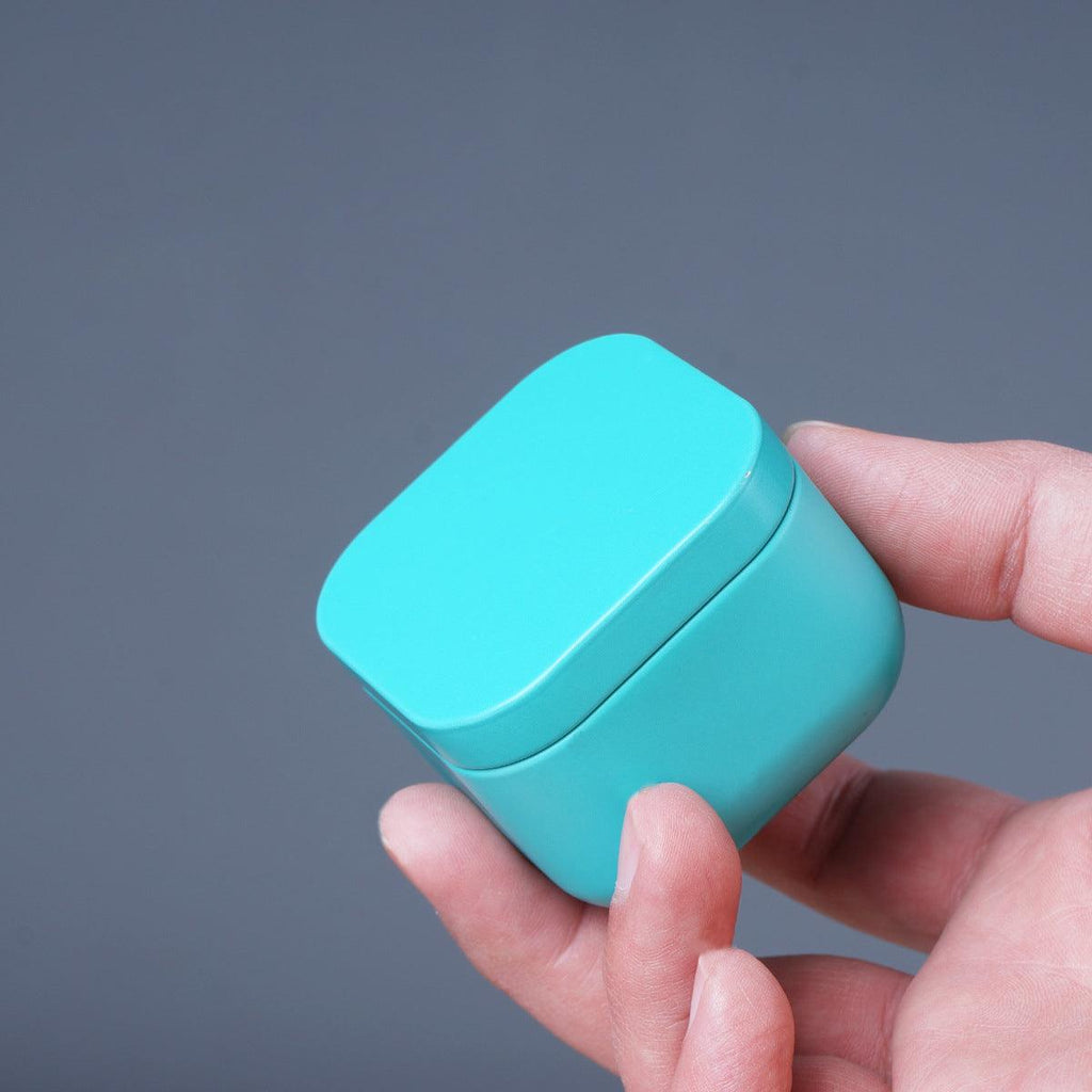 Junips | Colorful storage box | Small metal tea, candy, pill container