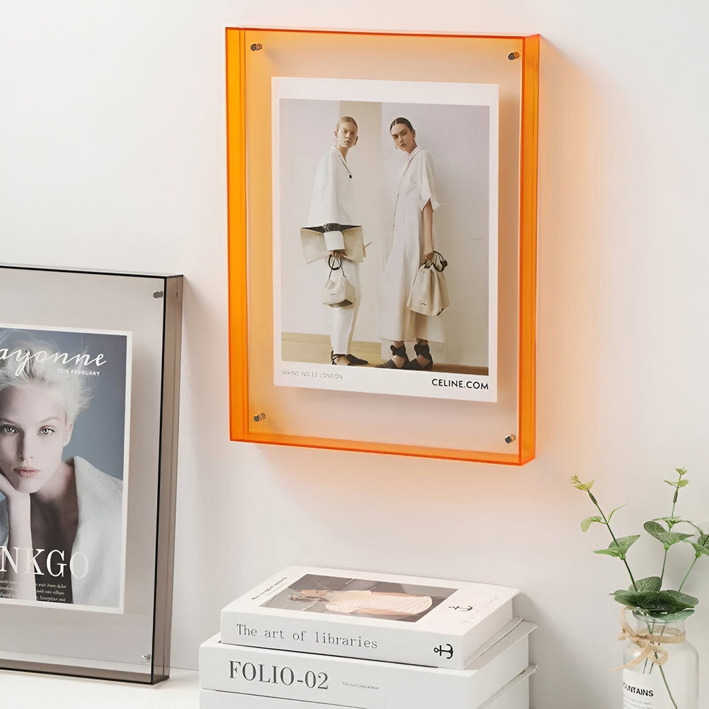 Junips | Colorful transparent acrylic picture frame