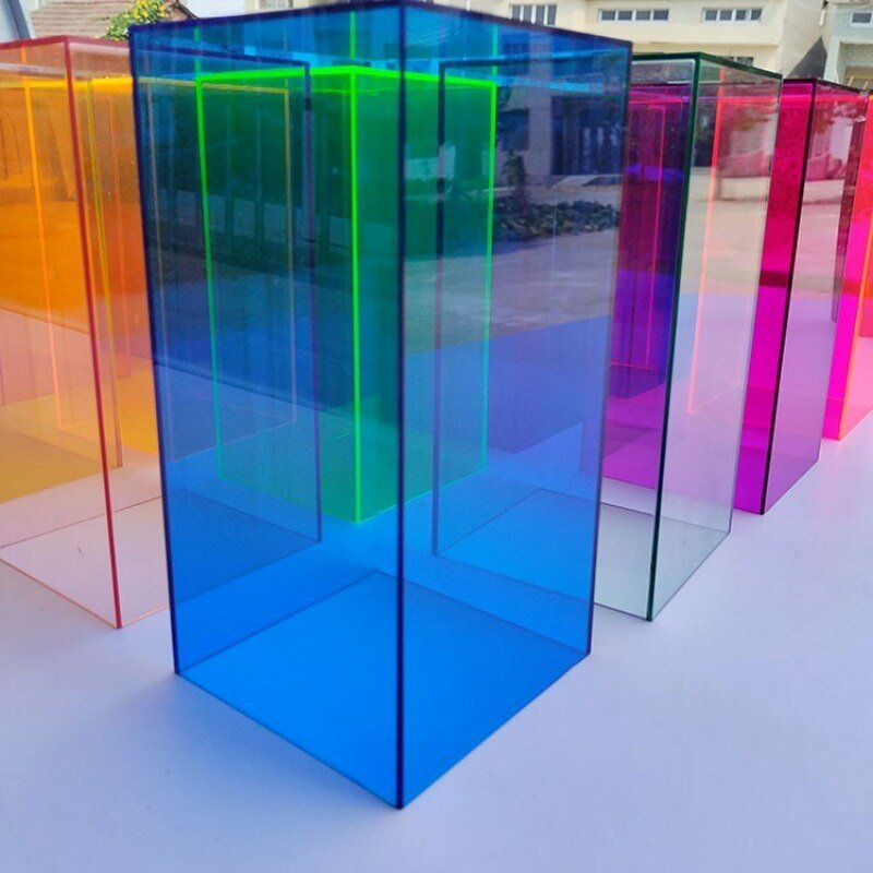 Junips | Colorful Acrylic Storage Box - Transparent Display Box