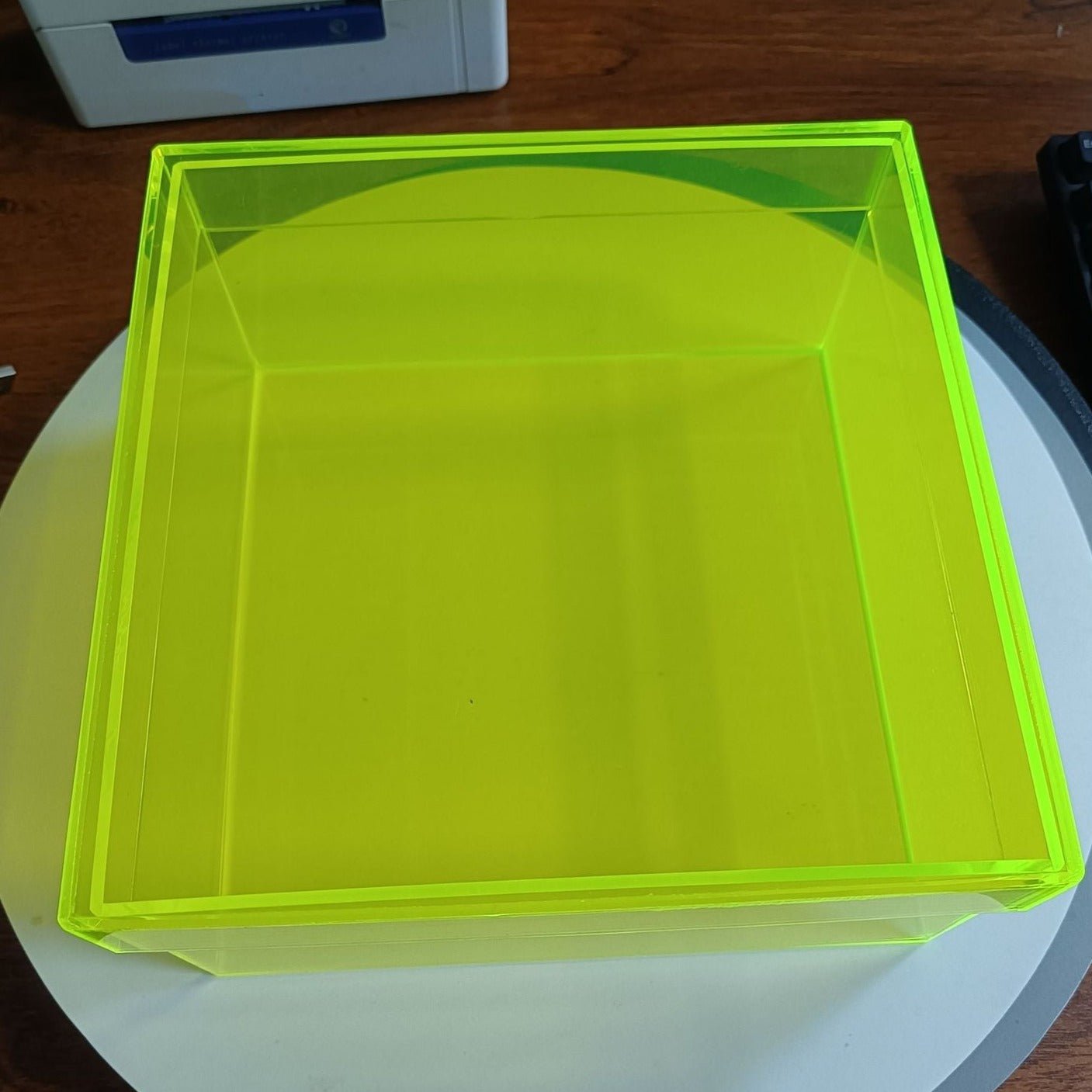 Junips | Colorful Acrylic Storage Organizer Box With Lid