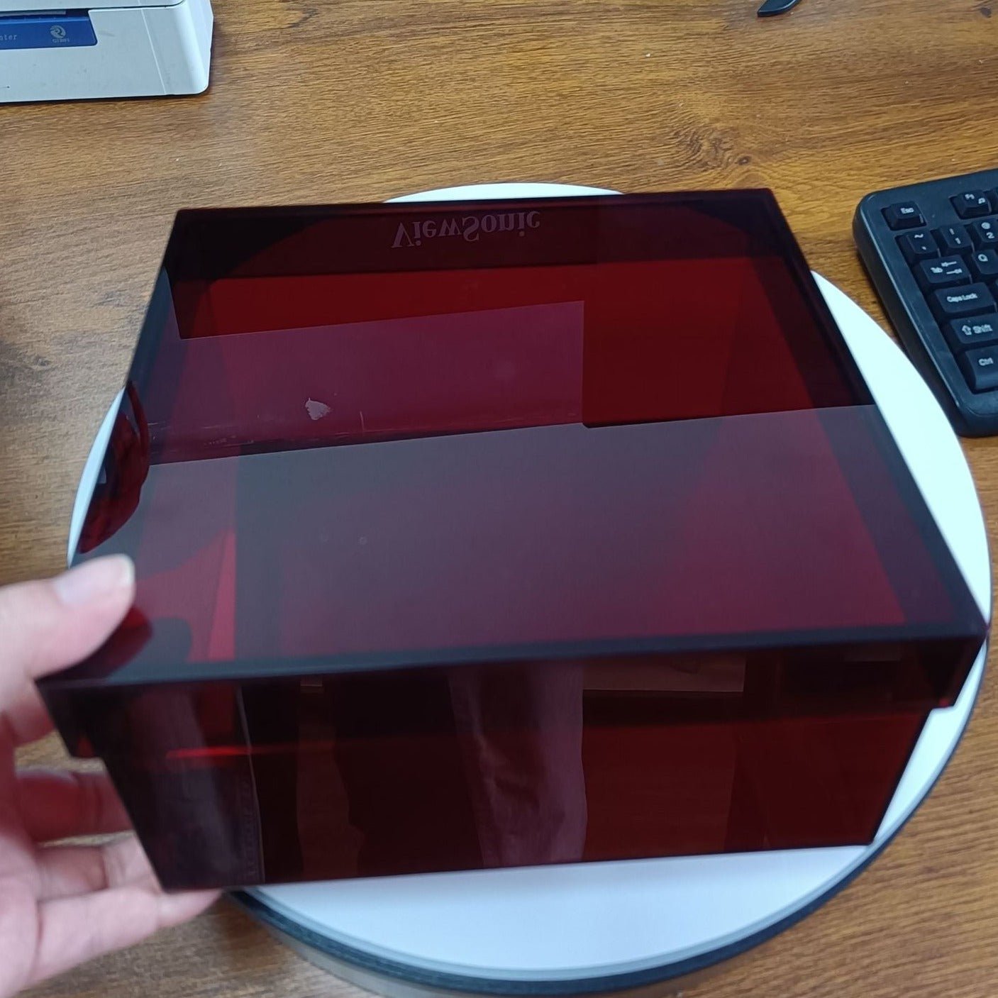 Junips | Colorful Acrylic Storage Organizer Box With Lid