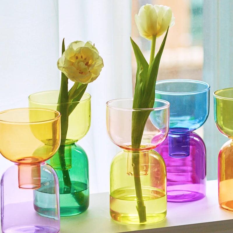 Junips | Glass Bodletop Two-Piece Vase