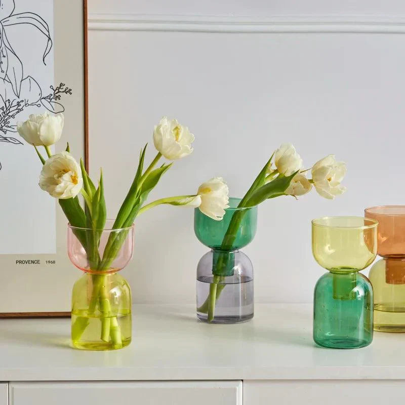 Junips | Glass Bodletop Two-Piece Vase