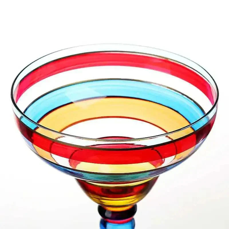 Junips | Colorful Margarita Cocktail Glass