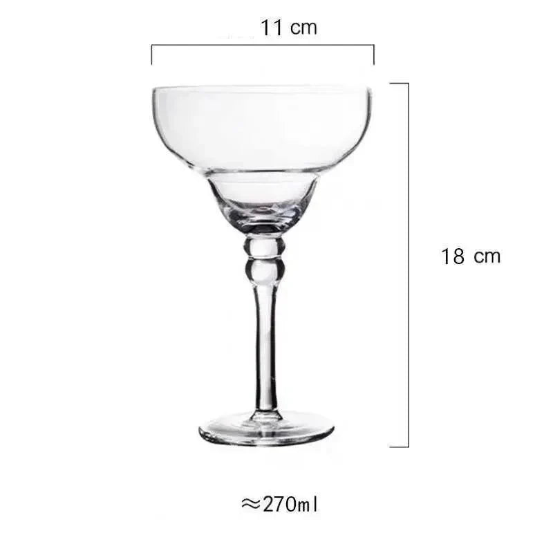 Junips | Colorful Margarita Cocktail Glass