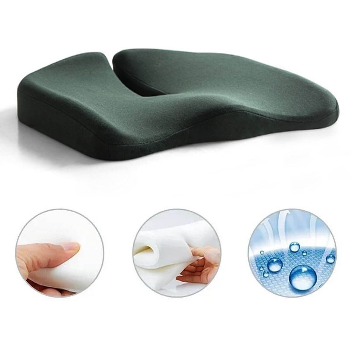 Junips | ErgoComfort | Ergonomic Seat Cushion