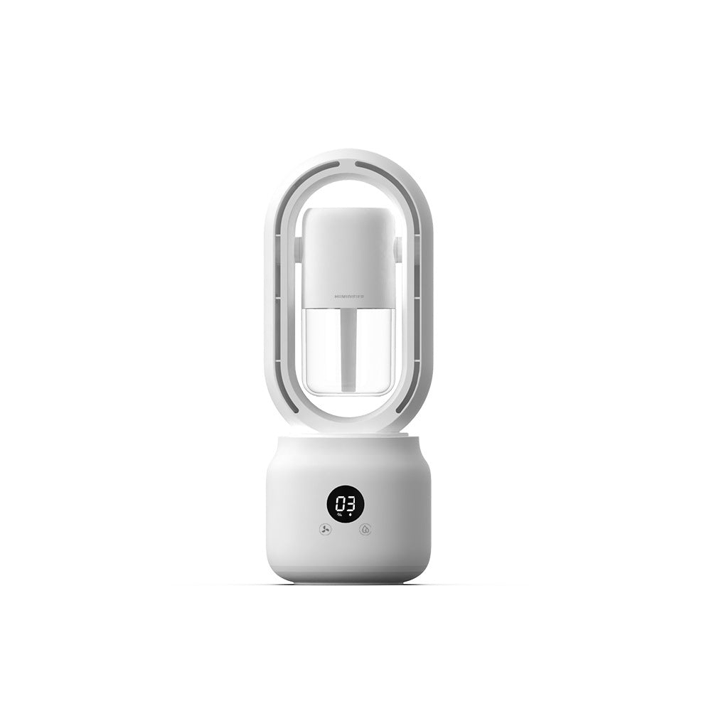 Junips | COOLMIST – Portable Bladeless Fan with Humidifier and Night Light