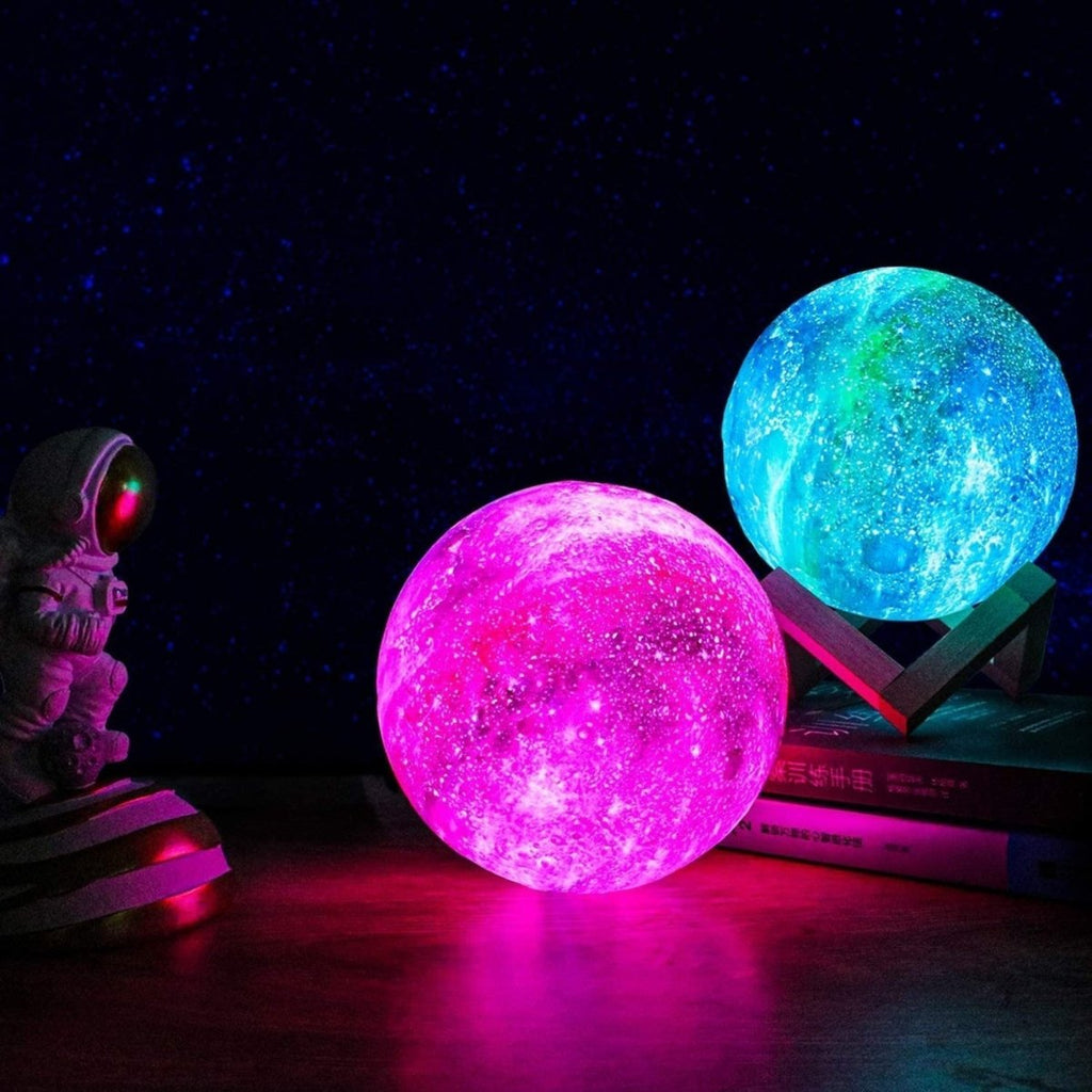 Junips | CosmoShine – Multicolor Moon Night Light with Remote Control