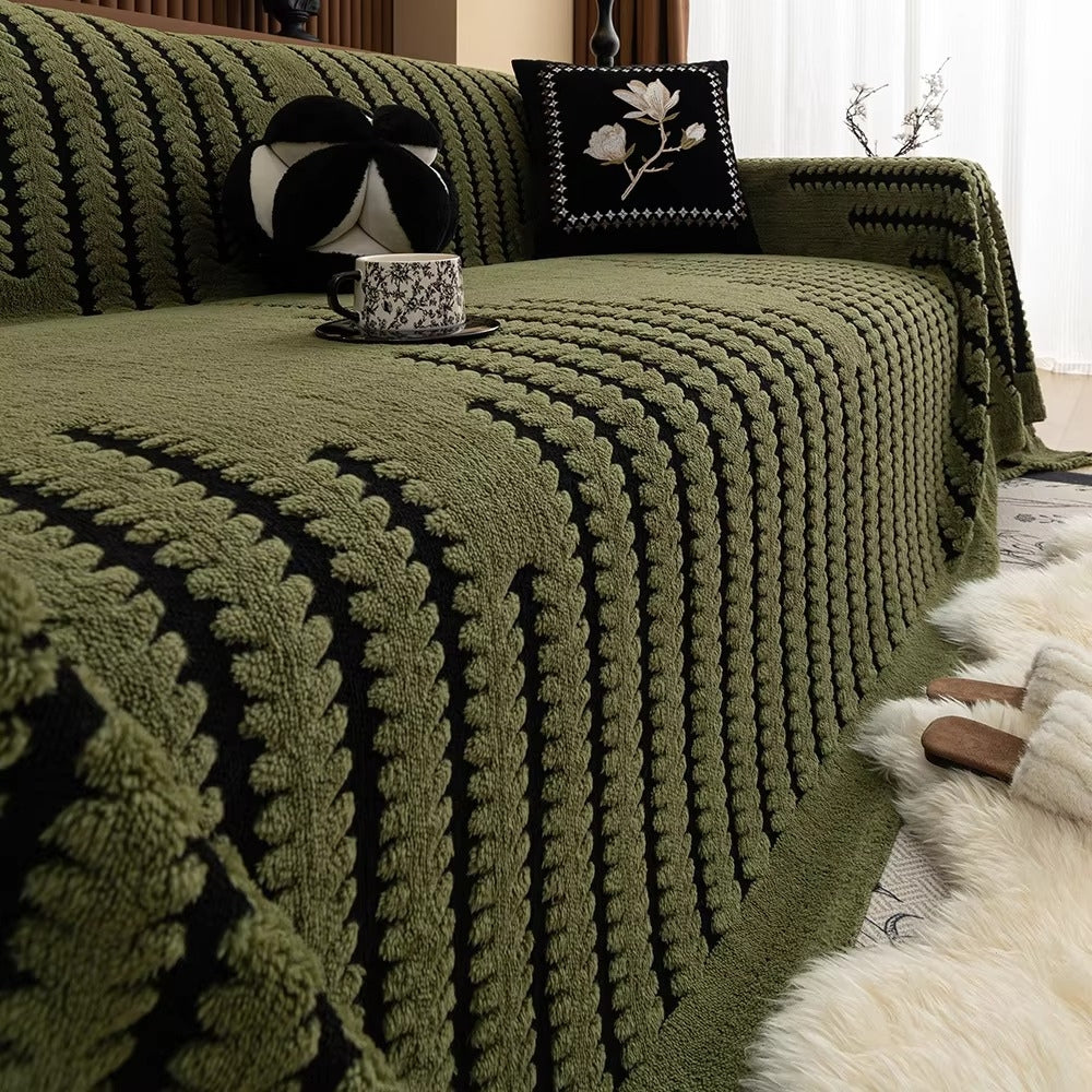 Junips | Sofa Cover Vintage Tufted Microfibre Design