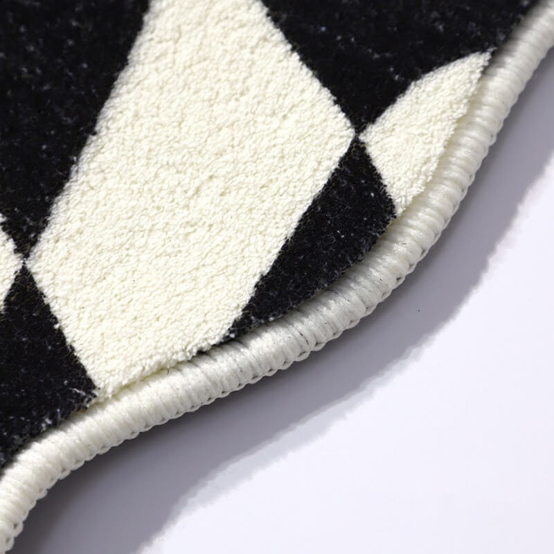 Junips | Curvy Checker Mini Tufted Carpet