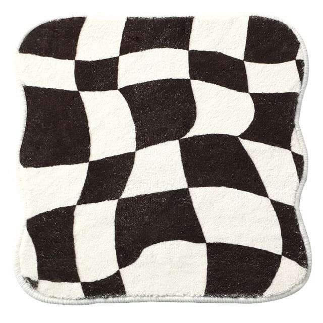 Junips | Curvy Checker Mini Tufted Carpet