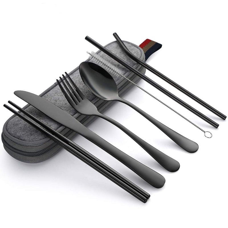 Junips | Cutlery set with portable case