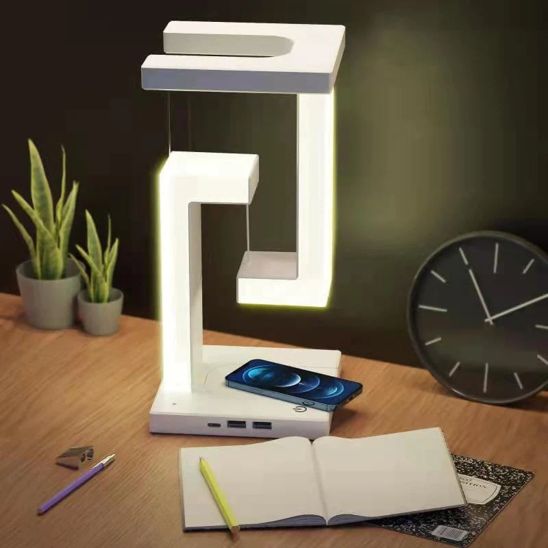 Junips | Wireless Charger - GlowCharge - Fast Charging - Magical Atmosphere in the Room