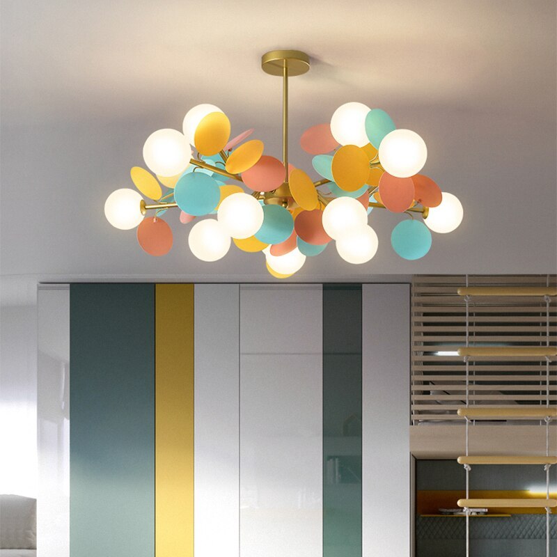 Junips | Flower Branch Chandelier Living Room