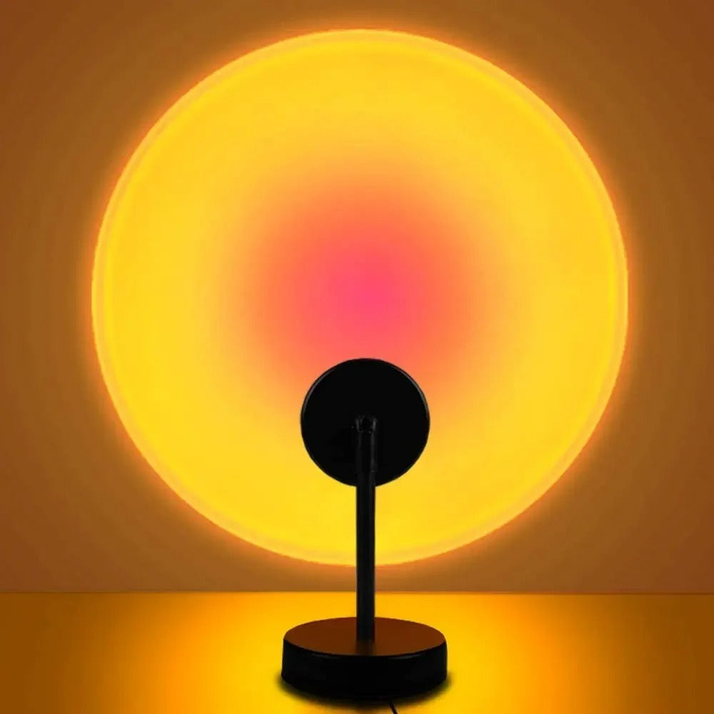 Junips | l Stylish Retro Table Lamp with Sunset