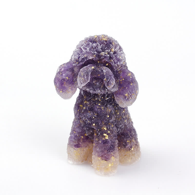 Junips | Frendorf Natural Crystal Poodle Gemstone Decoration