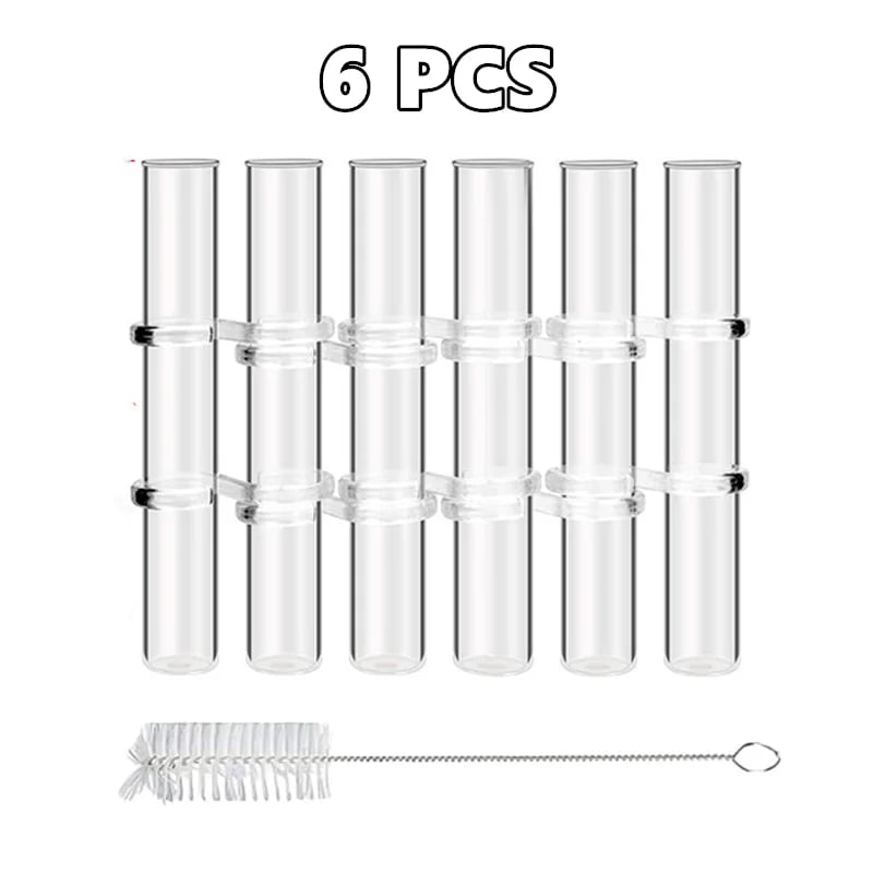 Junips | Flexible Flower Vases with Hinges | Modern Glass Tube Vase