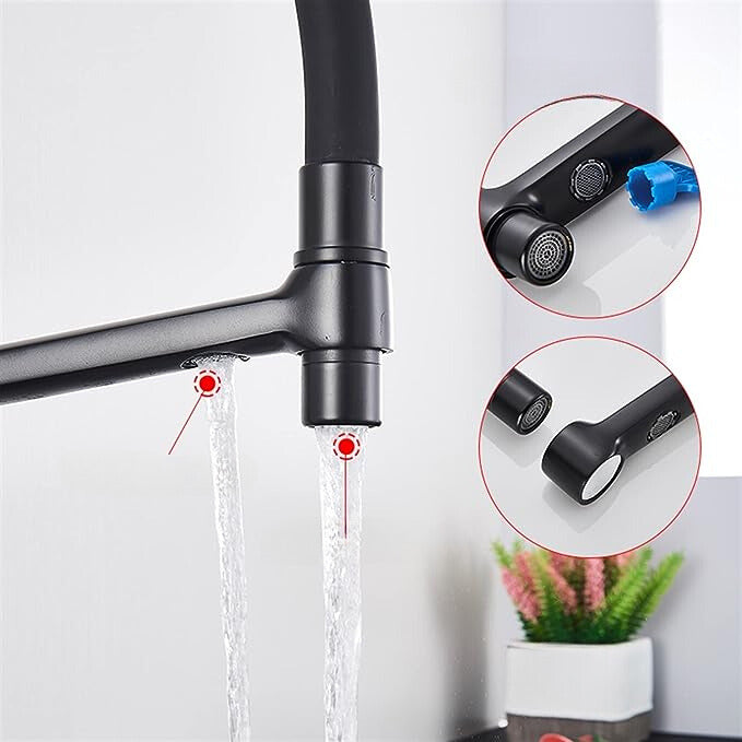 Junips | Double Outlet Drinking Water Faucet Filtered Kitchen Faucets