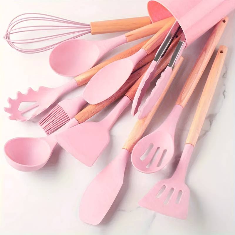 Junips | Silicone Kitchen Tools Set – Heat Resistant and Scratch Resistant
