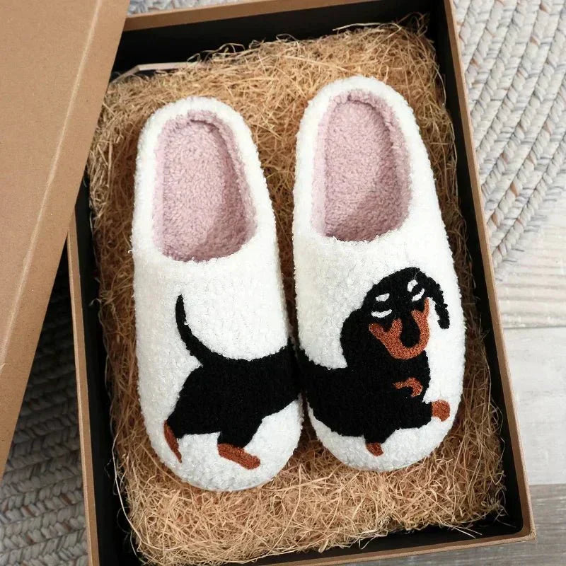 Junips | Dachshund Wursthund Slippers
