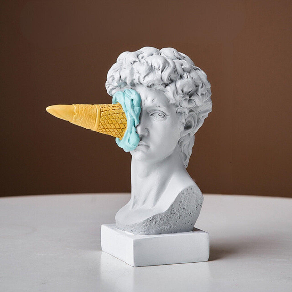 Junips | Frendorf Figure Face Ice Cream Art Sculpture