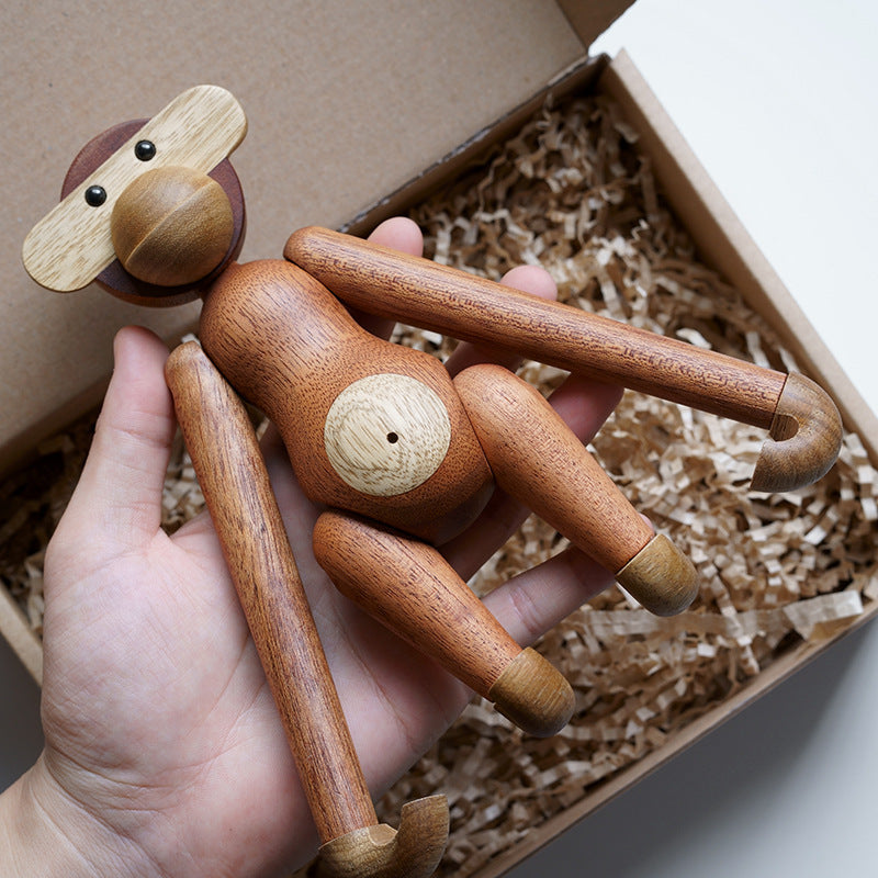 Junips | Cheeky Monkey Solid Wood Ornament