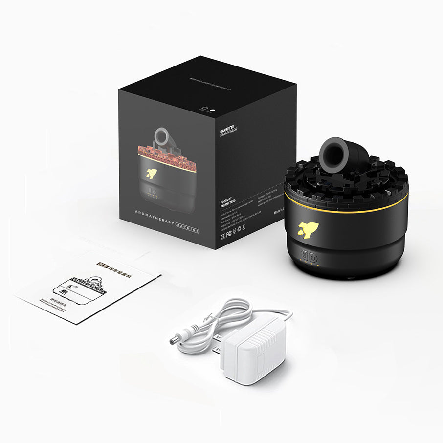 Junips | Cannon Humidifier Aroma Diffuser Water Mist Night Light Lava Perfect Gift