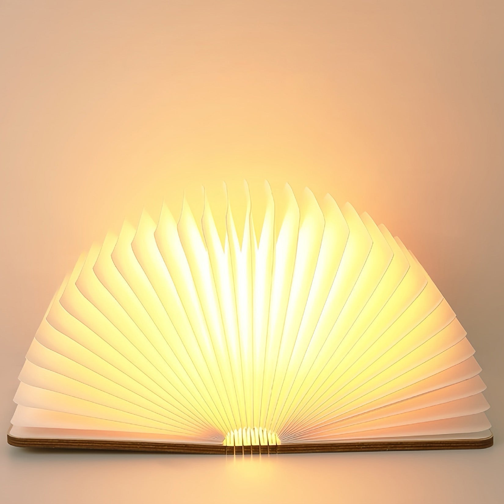Junips | 📖 Wood book lamp - For desk study gift decoration light