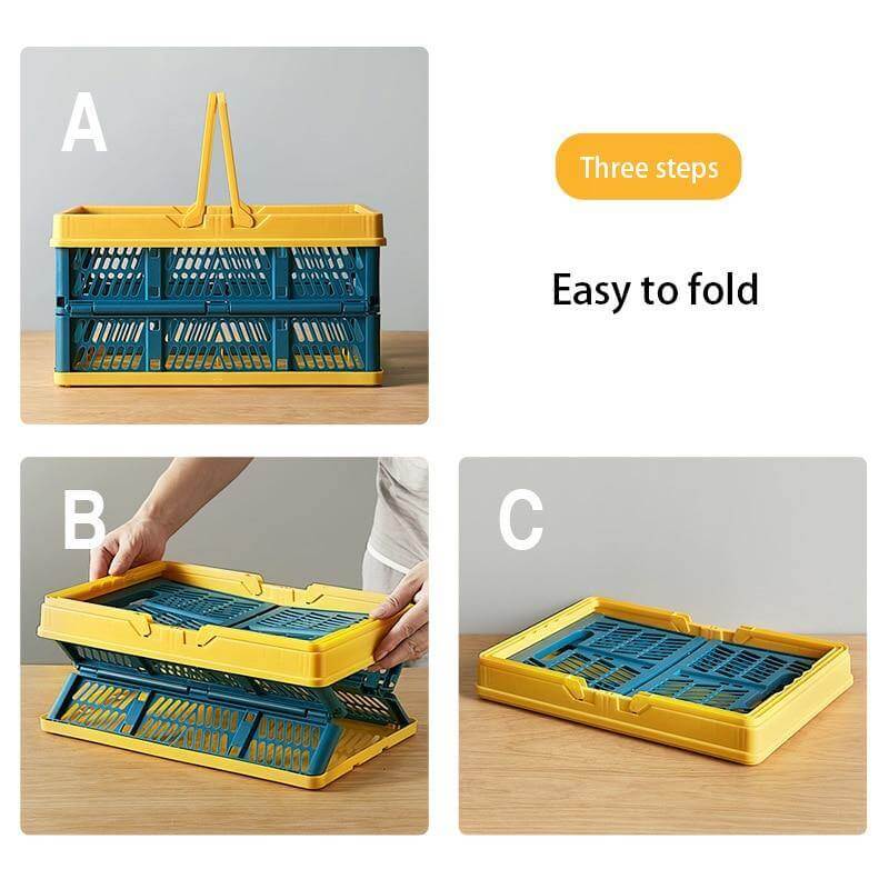 Junips | Foldable Simple Shopping Folding Basket