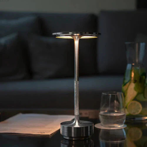 Junips | Table lamp gold metal wireless LED light