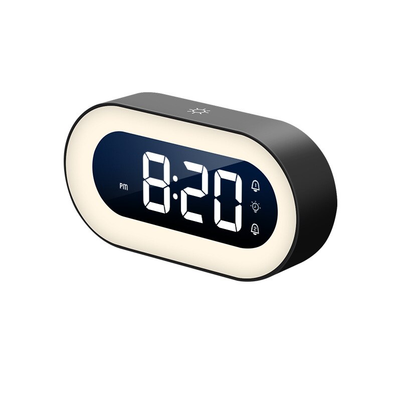 Junips | Digital Alarm Clock with Night Light - Lumino