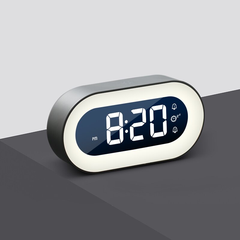 Junips | Digital Alarm Clock with Night Light - Lumino