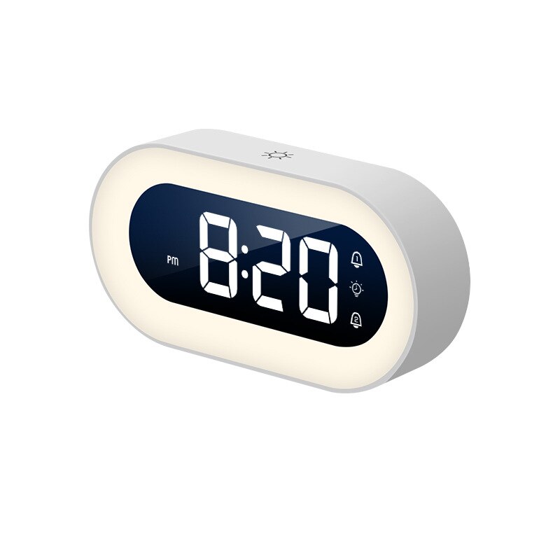 Junips | Digital Alarm Clock with Night Light - Lumino