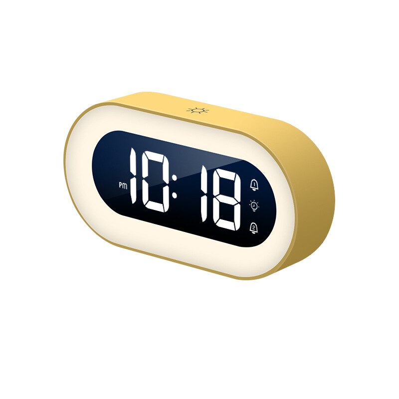 Junips | Digital Alarm Clock with Night Light - Lumino